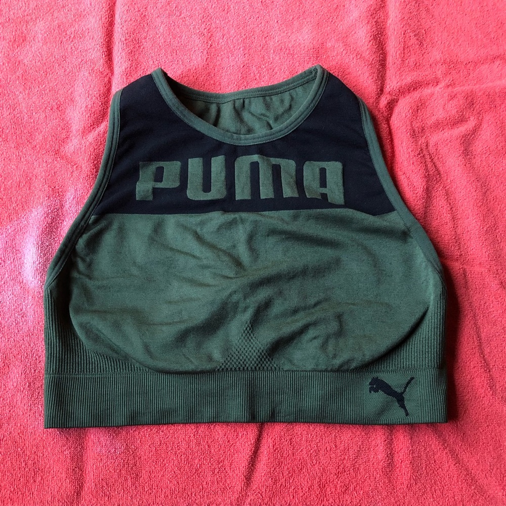 Puma High neck sports bra